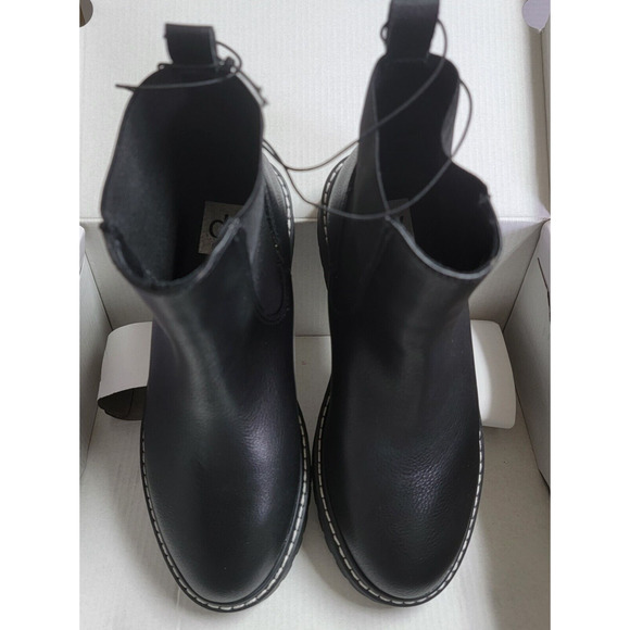 *LAST ONE* DV by Dolce Vita Lobera Chelsea Slip On Boots Black - Picture 7 of 9